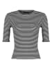 trendyol Shirt in Schwarz/ Weiß