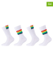 s.Oliver 4er-Set: Socken in Weiß