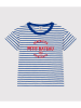 PETIT BATEAU Shirt rood/blauw