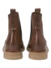 Marc O'Polo Shoes Leren chelseaboots "Lotta" cognackleurig