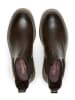 Marc O'Polo Shoes Leder-Chelsea-Boots "Lotta" in Dunkelbraun