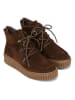 Marc O'Polo Shoes Leder-Boots "Bianca" in Dunkelbraun