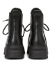 Marc O'Polo Shoes Skórzane botki zimowe "Liliam" w kolorze czarnym
