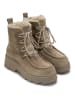 Marc O'Polo Shoes Leren winterboots "Liliam" taupe