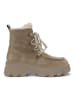 Marc O'Polo Shoes Leren winterboots "Liliam" taupe