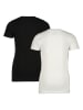 RAIZZED® 2er-Set: Shirts in Schwarz/ Weiß
