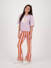 RAIZZED® Uitlopende broek "Whitley" oranje/lichtroze