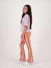 RAIZZED® Uitlopende broek "Whitley" oranje/lichtroze