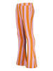 RAIZZED® Uitlopende broek "Whitley" oranje/lichtroze