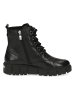 Caprice Leder-Boots in schwarz