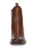 Caprice Leder-Boots in Braun