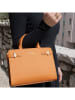 ATELIERS SAINT GERMAIN Leder-Henkeltasche in Camel - (B)25 x (H)19 x (T)10 cm