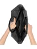 ATELIERS SAINT GERMAIN Leder-Henkeltasche in Schwarz - (B)35 x (H)24 x (T)19 cm