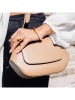 ATELIERS SAINT GERMAIN Leder-Umhängetasche in Nude - (B)26 x (H)17 x (T)7 cm