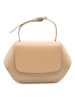 ATELIERS SAINT GERMAIN Leren schoudertas nude - (B)26 x (H)17 x (D)7 cm