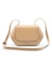 ATELIERS SAINT GERMAIN Leren schoudertas nude - (B)26 x (H)17 x (D)7 cm