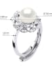 ATELIERS SAINT GERMAIN Zilveren ring met edelstenen en zoetwaterkweekparel