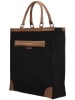 Beagles Boodschappentas zwart - (B)38 x (H)41 x (D)13 cm