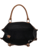 Beagles Einkaufstasche in Schwarz - (B)38 x (H)41 x (T)13 cm