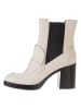 Lazamani Leren boots crème