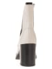 Lazamani Leren boots crème