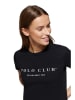 Polo Club Shirt in Schwarz