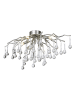 Paul Neuhaus Lampa sufitowa "Icicle" w kolorze srebrnym - wys. 35 x Ø 60 cm