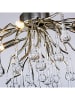 Paul Neuhaus Lampa sufitowa "Icicle" w kolorze srebrnym - wys. 35 x Ø 60 cm