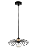 Britop Light Lampa wisząca "Balerina" w kolorze czarnym - dł. 120 cm x Ø 35 cm