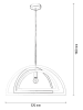 Britop Light Hanglamp "Justine" wit - (B)57 x (H)110 cm