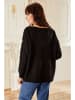 Milan Kiss Sweter w kolorze czarnym