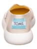 TOMS Slipper in Creme