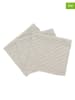 Blomus 3-delige set: vaatdoeken "Wipe Perla" crème - (L)25 x (B)25 cm