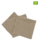 Blomus 3er-Set: Spültücher "Wipe Perla" in Beige - (L)25 x (B)25 cm