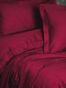 Colourful Cotton Satijnen beddengoedset rood