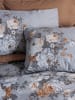 Colourful Cotton Renforcé beddengoedset lichtblauw/lichtbruin