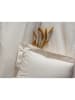 Colourful Cotton Satin-Bettwäsche-Set in Creme