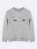 WOOOP Sweatshirt "Pickup" in Grau