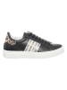 Patrizia Pepe Leder-Sneakers in Schwarz