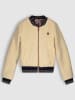 No-bell Omkeerbare blouson beige/lichtroze