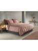 Zo!Home Satin-Bettwäsche-Set "Fiori" in Rosa
