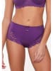 Linga Dore Figi high waist w kolorze fioletowym