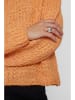 NÜMPH Sweter "Telsa" w kolorze pomarańczowym