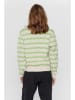 NÜMPH Sweter "Tate" w kolorze kremowo-zielonym