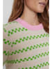 NÜMPH Sweter "Tate" w kolorze kremowo-zielonym