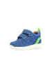 Richter Shoes Leder-Sneakers in Blau