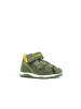 Richter Shoes Skórzane półsandały w kolorze zielonym