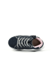 Richter Shoes Skórzane sneakersy w kolorze granatowym