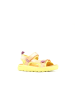 Richter Shoes Sandały w kolorze jasnoróżowo-żółtym