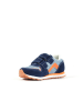 Richter Shoes Leder-Sneakers in Dunkelblau/ Hellblau